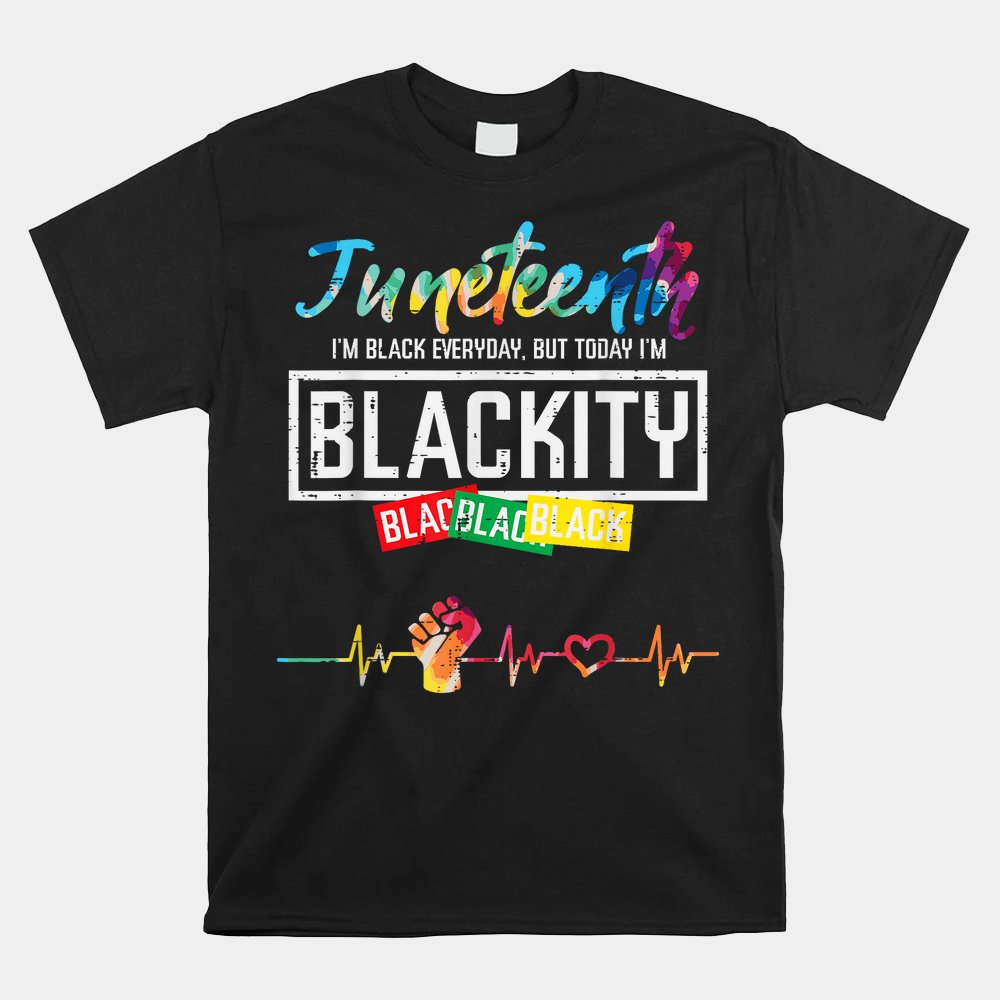 Juneteenth Blackity Black History African Women Shirt
