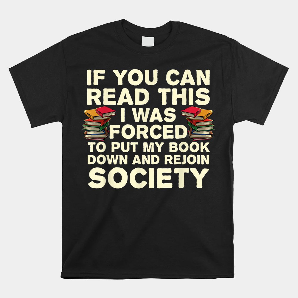 Read Books Bookaholic Bookworm Shirt